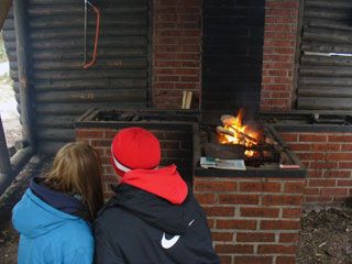 Elisa ja Tuomas Porkkalassa