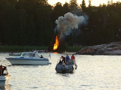 Jo kokko leimahtaa