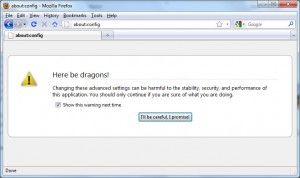 about:config Firefox