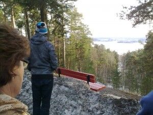 Keväinen ilta Pyynikin harjulla