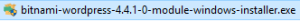 Bitnami-WordPress-installer-exe
