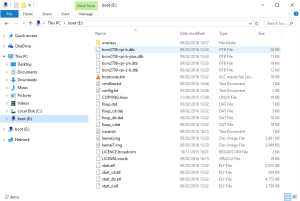 Raspbian-microSD