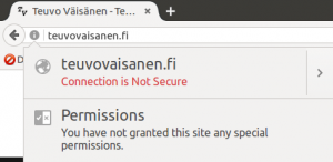 Firefox - pelkkä HTTP