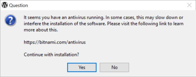 Antivirusilmoitus