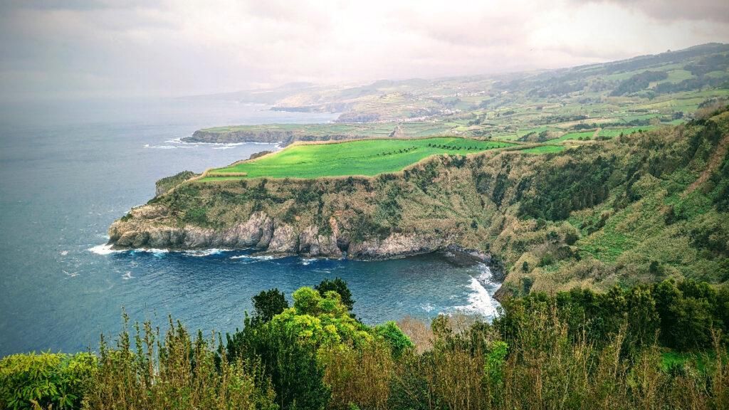 Näkymä pohjoisrannalta Sao Miguel
